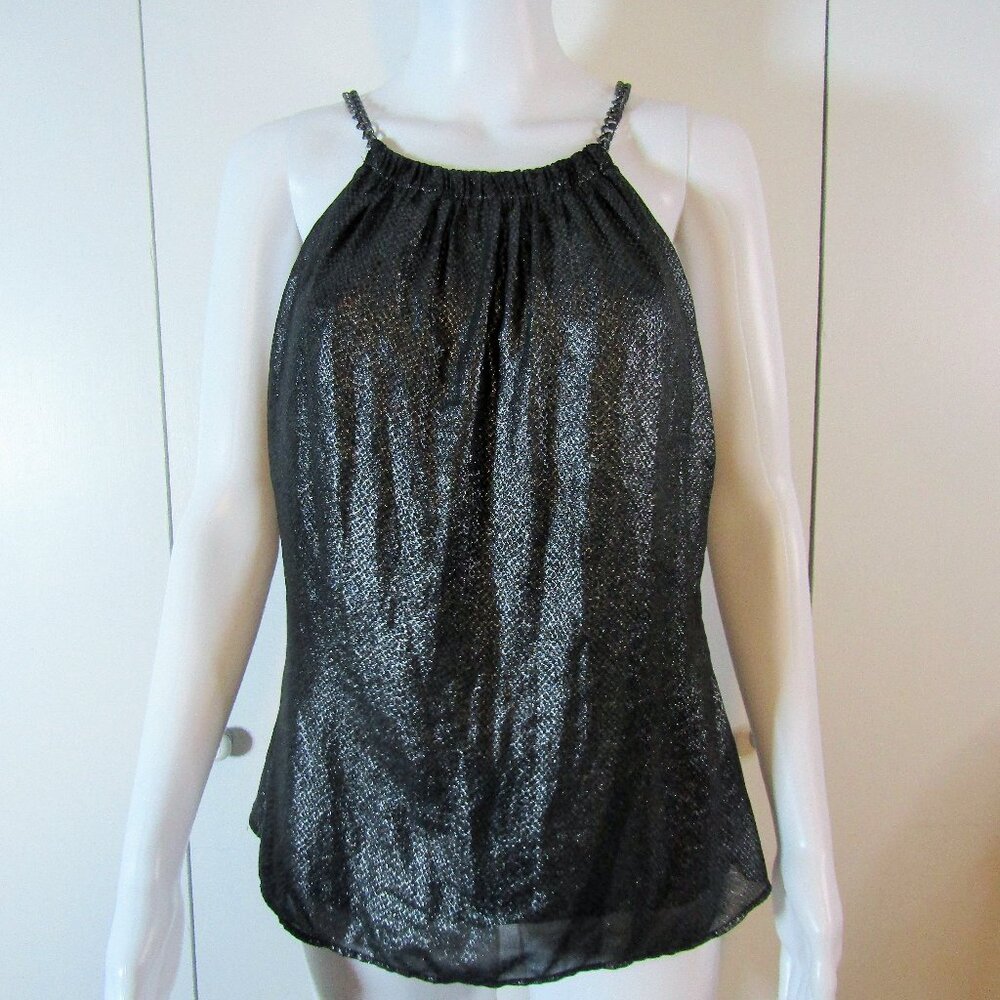 Cache Chain Link Strap Metallic Top - image 1